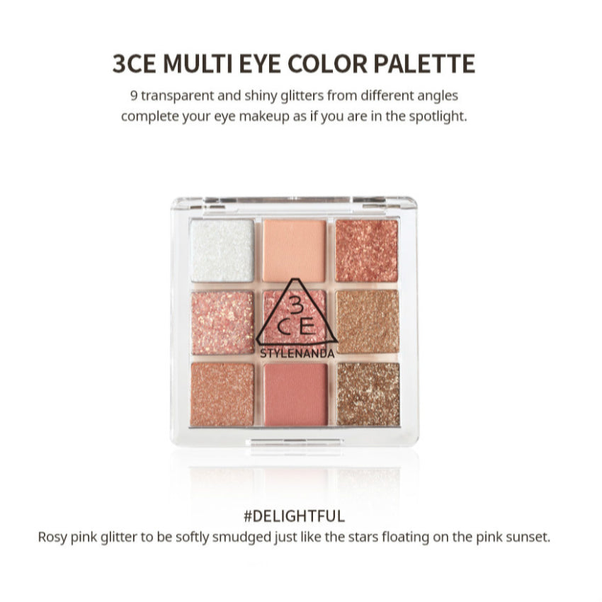 3CE STYLENADA Multi Eye Color Palette #Delightful 7g