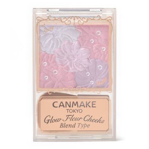 CANMAKE Glow Fleur Cheeks (Blend Type) B03 Lavender Dream