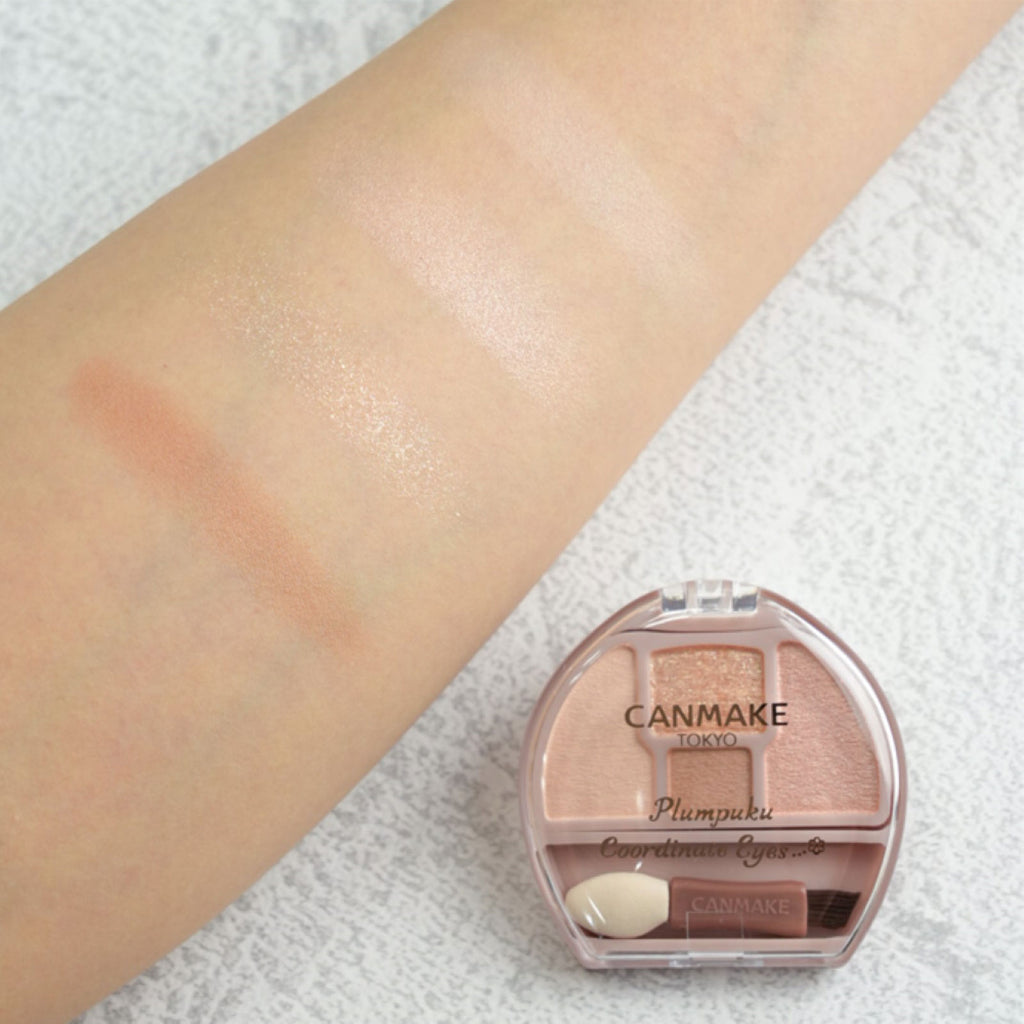 CANMAKE Plampuku Coordinate Eyes 01 Apricot Plumpuku 1.4g