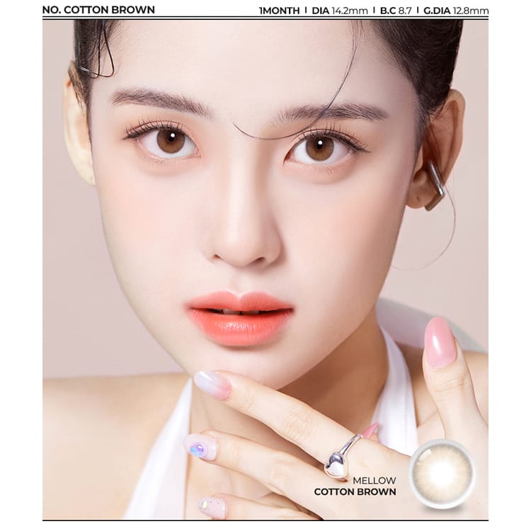 OLOLA 1 Month Mellows #Cotton Brown 1pc