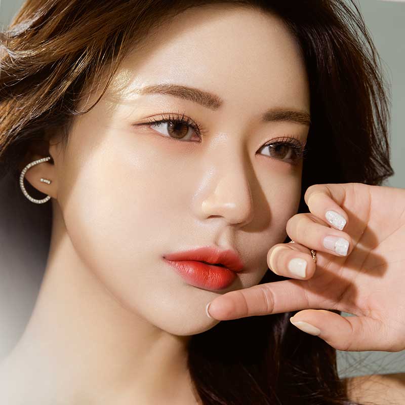 OLOLA 1 day Contact Lens #Dazzling Rosie Hazel 10pcs