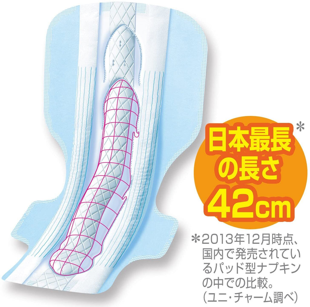 UNICHARM 苏菲超深睡眠护翼护垫 42 厘米 10 片