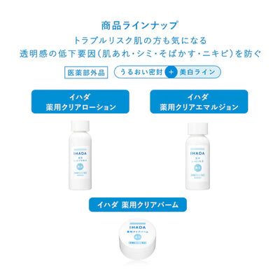 SHISEIDO Ihada Medicated Clear Emulsion 135ml