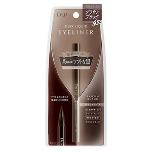 D-UP Silky Liquid Eyeliner #Brown Black 1pc