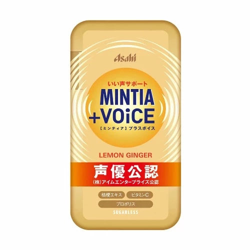 ASAHI Mintia +Voice 柠檬姜 30 片 20g