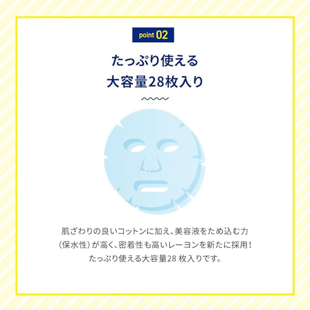 ROHTO MELANO CC Intensive Treatment Mask 28 Sheets