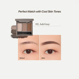 THE FACE SHOP FMQT Ink Brow Powder Kit 02 Ash Gray 3.5g