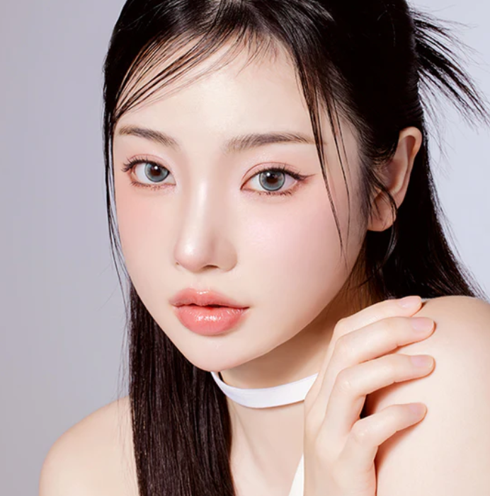 OLOLA IDIFF 1 Month Contact Lenses #Meow Havana Green 2pcs