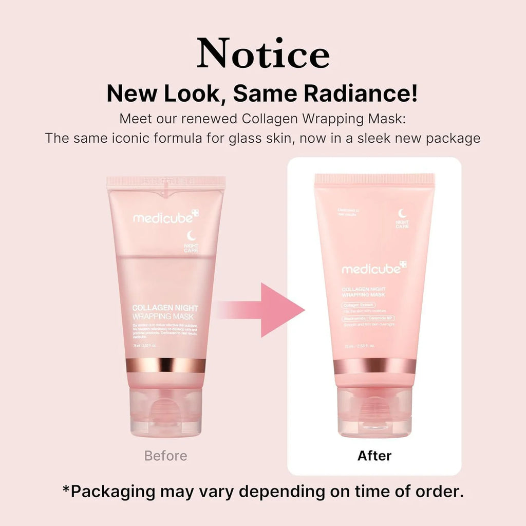 MEDICUBE Collagen Night Warpping Mask 75ml