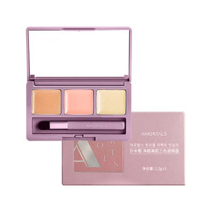 AMORTALS THREE-COLOR CONCEALER PALETTE 02 1.2Gx3