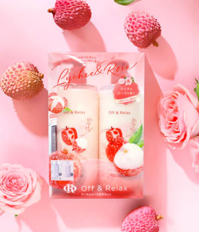 OFF & RELAX Summer Limited "Lycee & Rose" Shampoo & Conditioner Set 460ml + 460ml