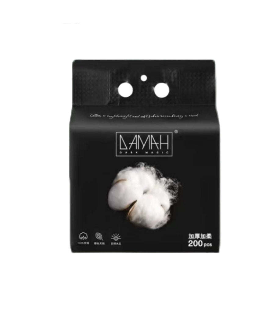 DAMAH Dark Magic 100% Cotton Soft Facial Towel 200PCS