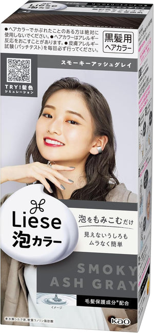 花王 Liese Prettia 泡沫染发剂烟灰灰
