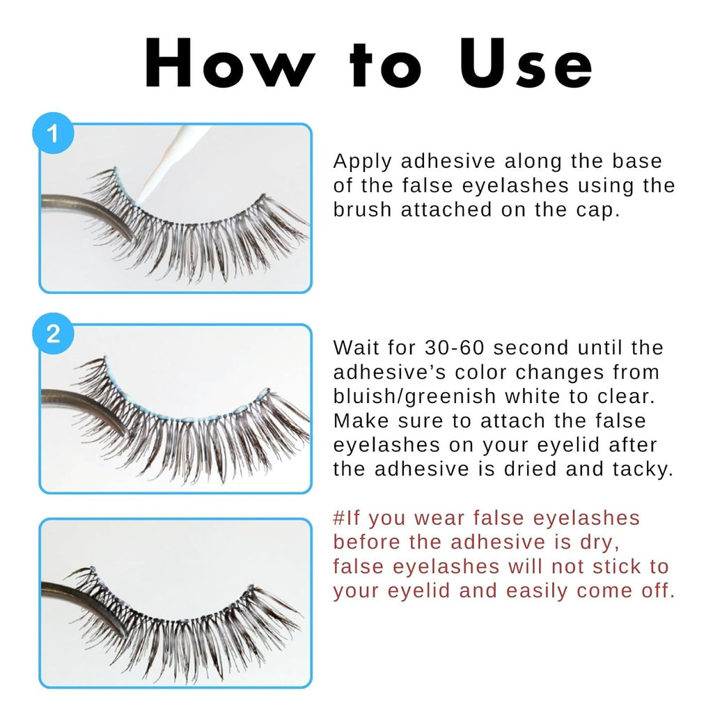D-UP Fixer EX 501 Eyelash Fixer & Perfect Tweezer - Rubber Type 5ml