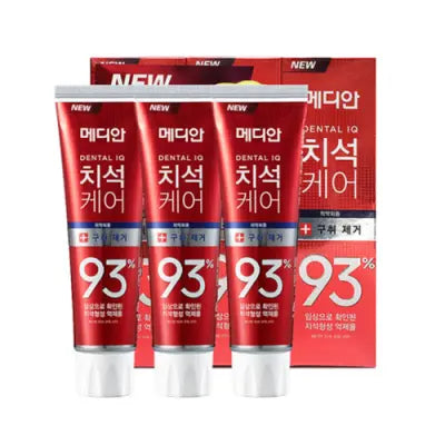 MEDIAN Advanced Tartars Solution Toothpaste 93% Red 120g x 3PCS