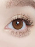 OLOLA 1 Month Contact Lenses #Dahlia Brown 1pc