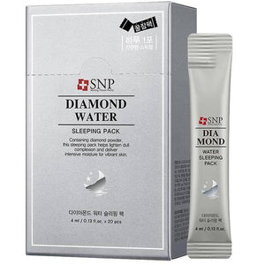 SNP Diamond Hyaluronic Acid Water Sleeping Pack 4ml x 20