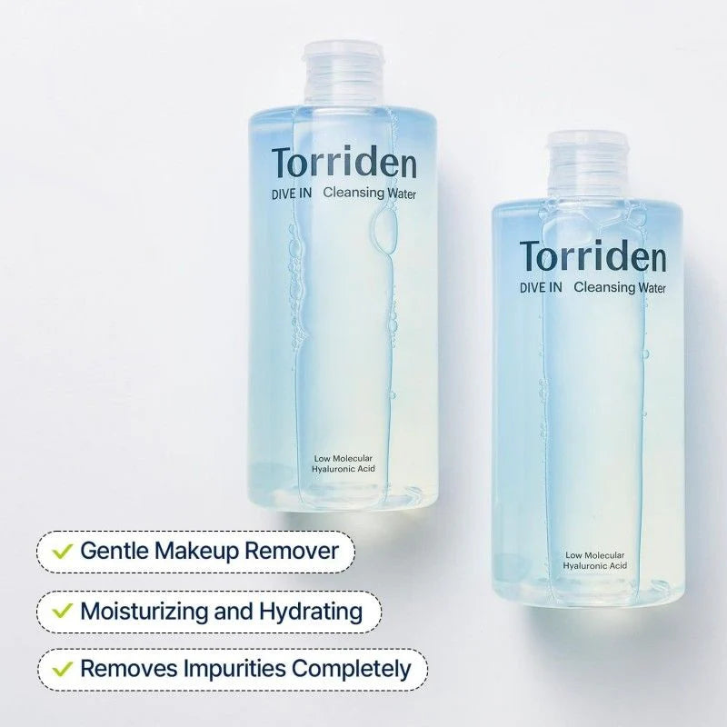 TORRIDEN Dive-in Low Molecular Hyaluronic Acid Cleansing Water 400ml