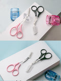 KAI Cocoon Scissors With Comb Pink 1PC