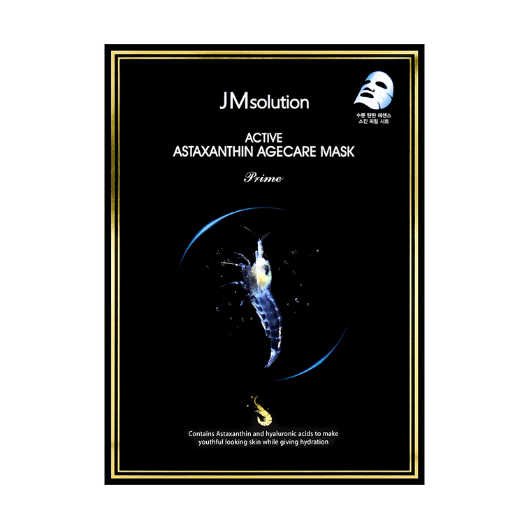 JM SOLUTION Active Astaxanthin Agecare Mask Prime - 10pcs