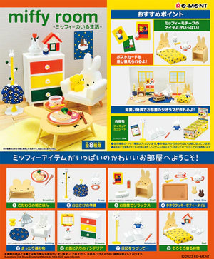 RE-MENT Miffy Room Blind Box 1pc