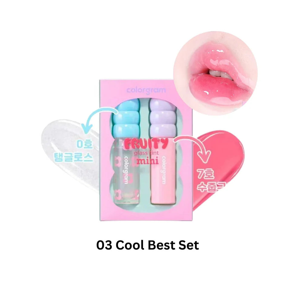 COLORGRAM Fruity Glass Tint Mini Set (Available in 2 Shades)