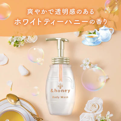 &Honey Mellow Airy Foam Body Wash 500mL