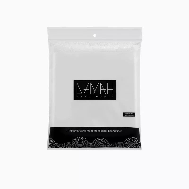 DAMAH Black Magic Travel Towel Set (1 Bath Towel + 2 Towels)