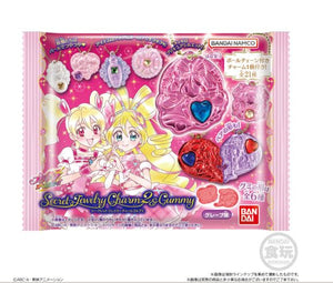 BANDAI Precure All Stars Secret Jewelry Charm 2 Gummy 28g