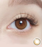 OLOLA 1 Month Contact Lenses #Dahlia Brown 1pc