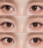 OLOLA 1 Month Contact Lenses #Dahlia Brown 1pc