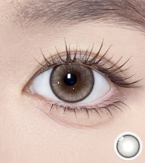 OLOLA IDIFF 1 Month Contact Lenses #Meow Kitten Beige 2pcs