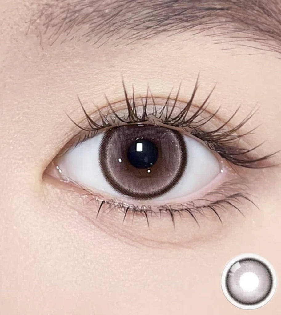 OLOLA IDIFF 1 Month Contact Lenses #Meow Angora Pink 2pcs