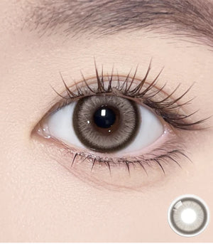 OLOLA IDIFF 1 Month Contact Lenses #Meow Aby Brown 2pcs