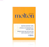 I-SHA 1 Month Contact Lenses  #Oriana Molton Amber Brown 1Pc