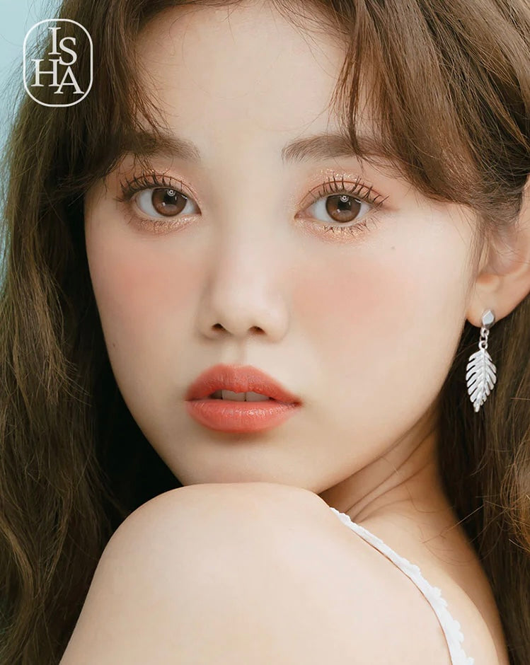 I-SHA 1 Day Contact Lenses #Oriana Shade Brown 10Pcs