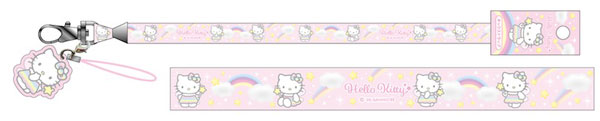 SANRIO Hello Kitty Neck Strap Kitty Mermaid Pink 1PC
