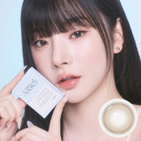 I-SHA 1 Month Contact Lenses  #Oriana Ariel Brown 1Pc