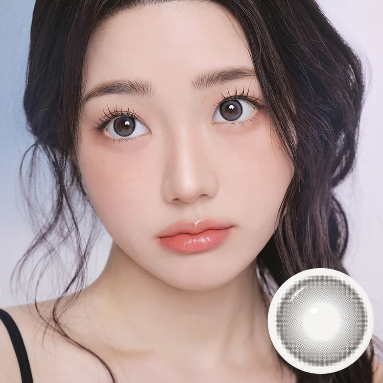 I-SHA 1 Month Contact Lenses #Oriana Mune Gray 1Pc