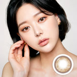 I-SHA 1 Month Contact Lenses  #Oriana Molton Amber Brown 1Pc