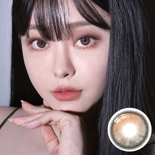 I-SHA 1 Day Contact Lenses #Oriana Shade Gray 10Pcs