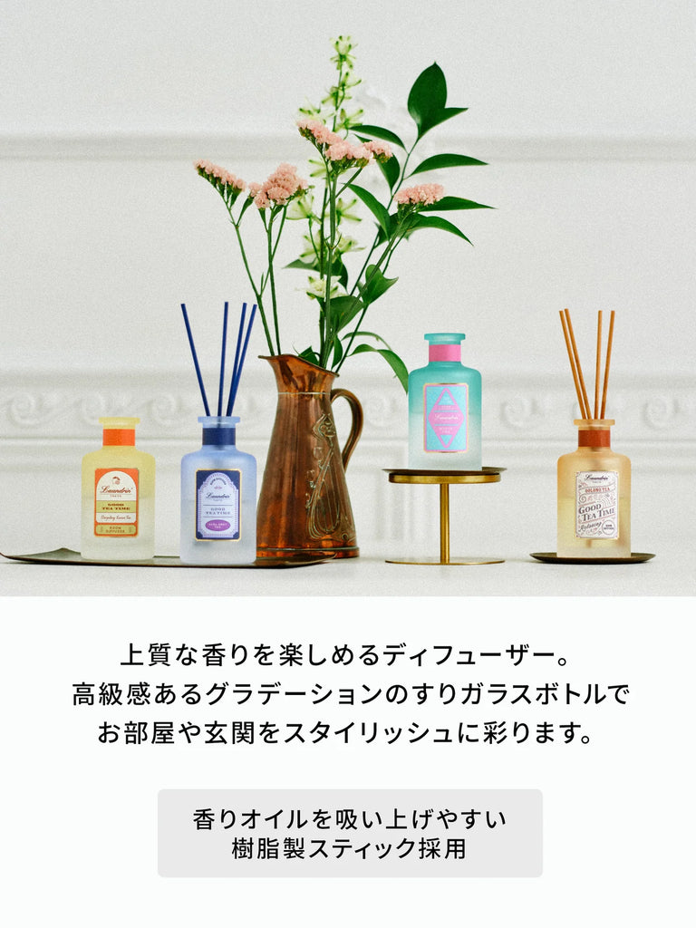 LAUNDRIN Good Tea Time Room Diffuser White Tea Scent 100 Ml