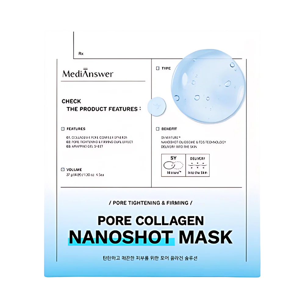 MEDIANSWER Pore Collagen Nanoshot Mask 1P
