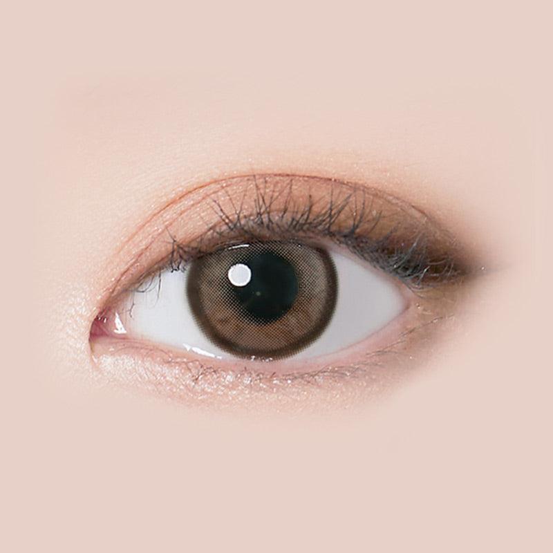 I-SHA 1 Month Contact Lenses  #Oriana Molton Ash Brown 1Pc