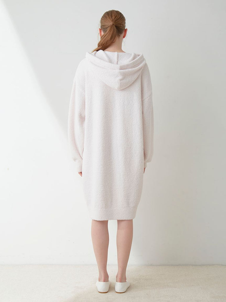 GELATO PIQUE Baby Moco Ice Cream Jacquard Hooded Dress #Pink