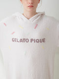 GELATO PIQUE Baby Moco Ice Cream Jacquard Hooded Dress #Pink