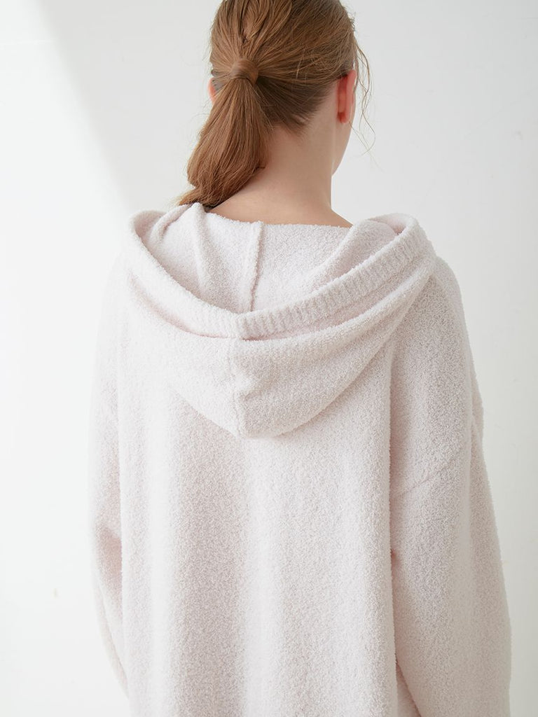 GELATO PIQUE Baby Moco Ice Cream Jacquard Hooded Dress #Pink