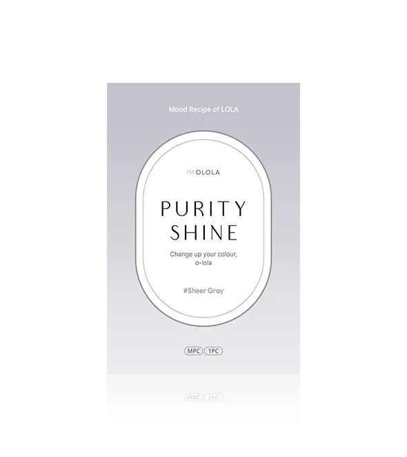 OLOLA 1 Month Purity Shine #Sheer gray 1pc