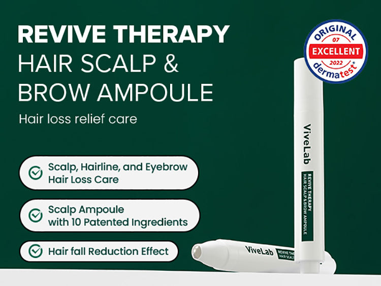 VIVELAB Revive Therapy Hair Scalp & Brow Ampoule 15ml x2 Set