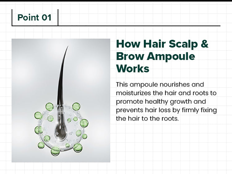 VIVELAB Revive Therapy Hair Scalp & Brow Ampoule 15ml x2 Set